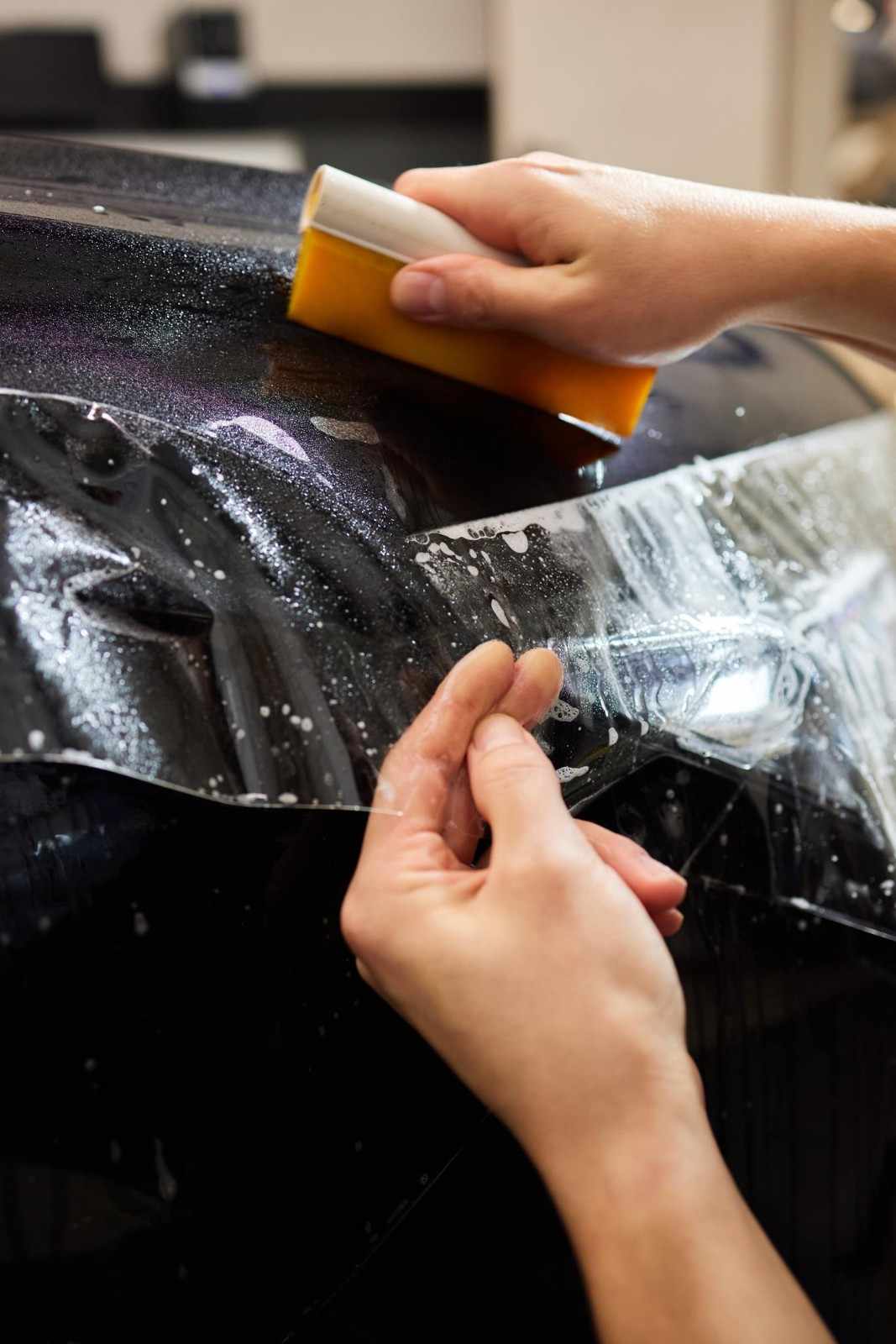 Paint protection film installation